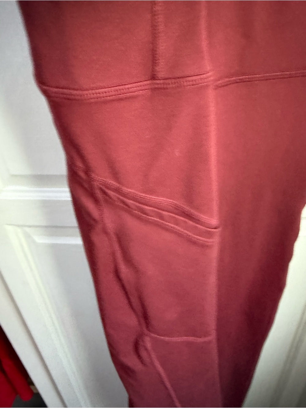 FP Movement by Free People Wine Red Sleeveless Jumpsuit - Picture 4 of 10